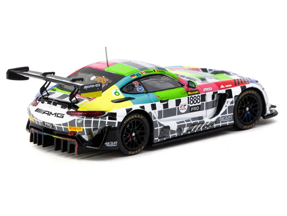 Mercedes-AMG GT3 #888 Maro Engel - Mikael Grenier - Maxime Martin "GruppeM Racing" "Bathurst 12 Hour" (2025) "Hobby64" Series 1/64 Diecast Model Car by Tarmac Works
