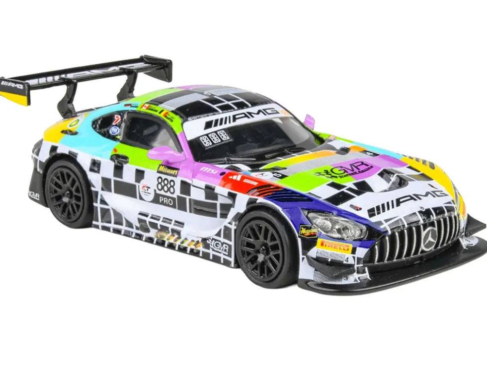 Mercedes-AMG GT3 #888 Maro Engel - Mikael Grenier - Maxime Martin "GruppeM Racing" "Bathurst 12 Hour" (2025) 1/64 Diecast Model Car by Paragon Models