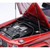 2019 Mercedes-Benz AMG G63 Cardinal Red Metallic 1/18 Model Car by Autoart