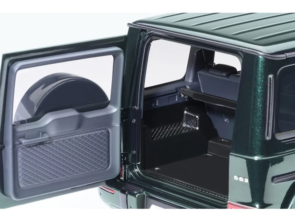 2019 Mercedes-Benz AMG G63 Emerald Green Metallic 1/18 Model Car by Autoart