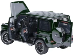 2019 Mercedes-Benz AMG G63 Emerald Green Metallic 1/18 Model Car by Autoart