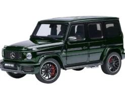 2019 Mercedes-Benz AMG G63 Emerald Green Metallic 1/18 Model Car by Autoart