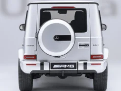 2019 Mercedes-Benz AMG G63 Iridium Silver Metallic 1/18 Model Car by Autoart
