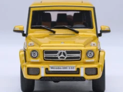 2017 Mercedes-Benz AMG G 63 Solar Beam Yellow 1/64 Model Car by Autoart