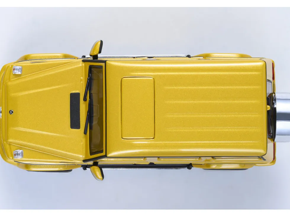 2017 Mercedes-Benz AMG G 63 Solar Beam Yellow 1/64 Model Car by Autoart