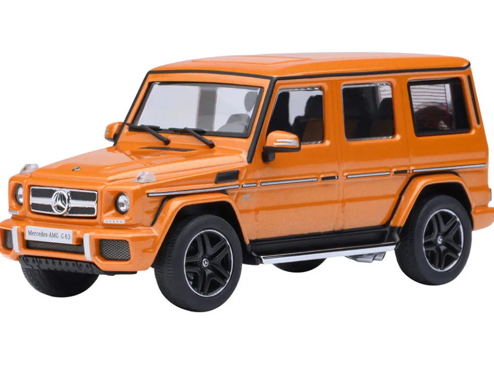 2017 Mercedes-Benz AMG G 63 Sunset Beam Orange 1/64 Model Car by Autoart