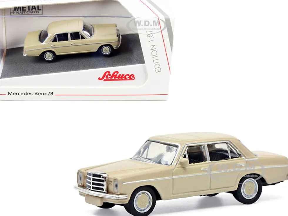 Mercedes Benz 8 Beige 1/87 HO Diecast Model Car Schuco 452659600