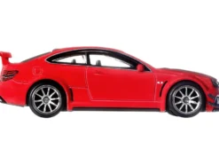 2012 Mercedes Benz C63 AMG Coupe Black Series Red Deutschland Design Series Diecast Model Car Hot Wheels HCJ79
