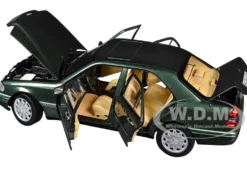 1993 Mercedes-Benz C-Class Malachite Green Metallic 1/18 Diecast Model Car by Norev