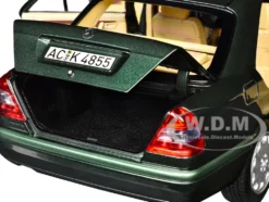 1993 Mercedes-Benz C-Class Malachite Green Metallic 1/18 Diecast Model Car by Norev