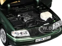1993 Mercedes-Benz C-Class Malachite Green Metallic 1/18 Diecast Model Car by Norev