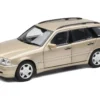 1997 Mercedes-Benz C-Class T-Model Smoke Silver Metallic 1/18 Diecast Model Car by Norev