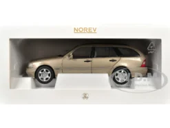 1997 Mercedes-Benz C-Class T-Model Smoke Silver Metallic 1/18 Diecast Model Car by Norev