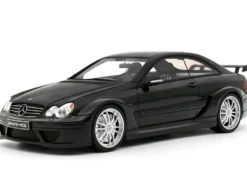 2004 Mercedes-Benz C209 CLK DTM AMG Coupe Obsidian Black Metallic Limited Edition to 999 pieces Worldwide 1/18 Model Car by Otto Mobile