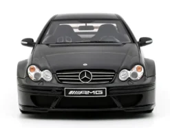 2004 Mercedes-Benz C209 CLK DTM AMG Coupe Obsidian Black Metallic Limited Edition to 999 pieces Worldwide 1/18 Model Car by Otto Mobile