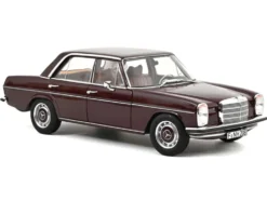 1968 Mercedes-Benz 200 Dark Red Brown 1/18 Diecast Model Car by Norev