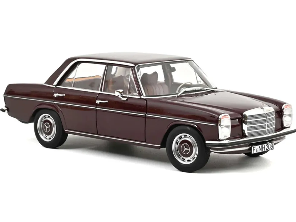 1968 Mercedes-Benz 200 Dark Red Brown 1/18 Diecast Model Car by Norev