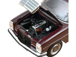 1968 Mercedes-Benz 200 Dark Red Brown 1/18 Diecast Model Car by Norev
