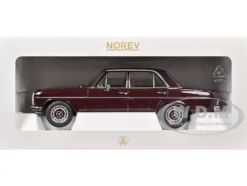 1968 Mercedes-Benz 200 Dark Red Brown 1/18 Diecast Model Car by Norev