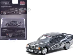 Mercedes-Benz 190 E 2.5-16 EVO 1 #1 Klaus Ludwig "Deutsche Tourenwagen Meisterschaft (DTM)" (1989) "Global64" Series 1/64 Diecast Model by Tarmac Works