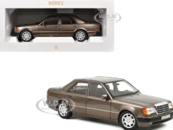 1990 Mercedes-Benz 500 E Impala Brown Metallic 1/18 Diecast Model Car by Norev
