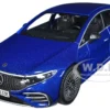 Mercedes-Benz EQS Blue Metallic Special Edition Series 1/27 Diecast Model Car Maisto 32902