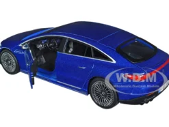 Mercedes-Benz EQS Blue Metallic Special Edition Series 1/27 Diecast Model Car Maisto 32902