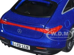 Mercedes-Benz EQS Blue Metallic Special Edition Series 1/27 Diecast Model Car Maisto 32902