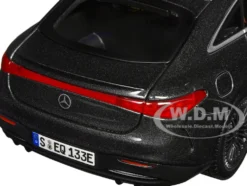 Mercedes Benz EQS Gray Metallic Special Edition Series 1/27 Diecast Model Car Maisto 32902GRY
