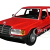 Mercedes Benz 190 E 2 6 Red 1/24 Diecast Model Car Bburago 21103rd
