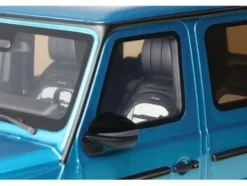 2024 Mercedes-Benz G 63 AMG Hyper Blue Magno Metallic 1/18 Model Car by GT Spirit