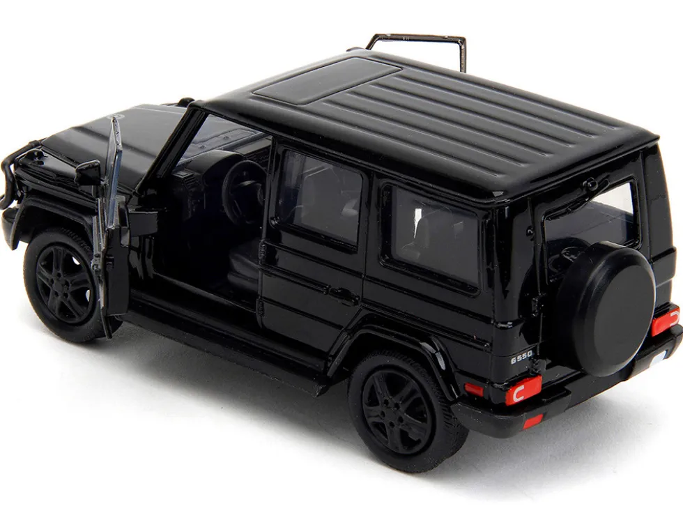 Mercedes Benz G Class 4x4 Black Pink Slips Series 1/32 Diecast Model Car Jada 34665
