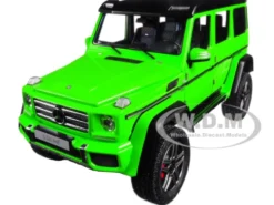 Mercedes Benz G500 4X4 2 Alien Green 1/18 Model Car Autoart 76315