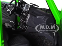 Mercedes Benz G500 4X4 2 Alien Green 1/18 Model Car Autoart 76315