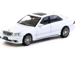 Mercedes-Benz S-Class Wald "Lamley Special Edition" Alabaster White "Global64" Series 1/64 Diecast Model by Tarmac Works