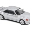 1990 Mercedes Benz 560 SEC AMG WideBody Silver Metallic 1/43 Diecast Model Car Solido S4310903