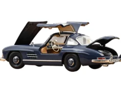 1954 Mercedes-Benz 300 SL Blue 1/18 Diecast Model Car by Norev