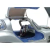 1955 Mercedes Benz 300 SLR Uhlenhaut Coupe Silver with Blue Interior 1/18 Diecast Model Car CMC M-243