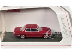 Mercedes-Benz /8 (W114) Coupe Red 1/87 (HO) Diecast Model Car by Schuco