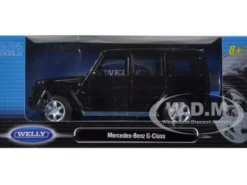Mercedes G Class Black 1/24 Diecast Car Model Welly 24012