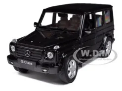 Mercedes G Class Black 1/24 Diecast Car Model Welly 24012
