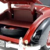 1950 Mercedes 170S Cabriolet Burgundy/Black 1/18 Diecast Model Car Signature Models 18123