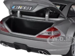 Mercedes SL65 AMG Black Series (R230) Grey 1/18 Diecast Model Car Motormax 79161