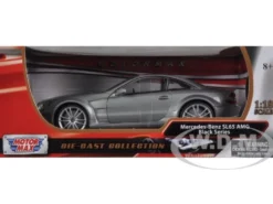Mercedes SL65 AMG Black Series (R230) Grey 1/18 Diecast Model Car Motormax 79161