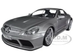Mercedes SL65 AMG Black Series (R230) Grey 1/18 Diecast Model Car Motormax 79161