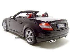2005 Mercedes SLK55 AMG Black 1/18 Diecast Model Car Motormax 73162