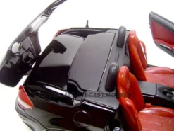 2005 Mercedes SLK55 AMG Black 1/18 Diecast Model Car Motormax 73162