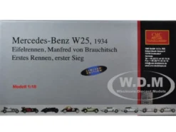 Mercedes W25 #20 1934 Eifelrennen #20 M.V.Brauchitsch Limited to 2000pc 1/18 Diecast Model Car CMC 103