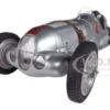 Mercedes W125 #2 Hermann Lang 1937 GP Donington Limited to 1000pc Worldwide 1/18 Diecast Model Car CMC 114