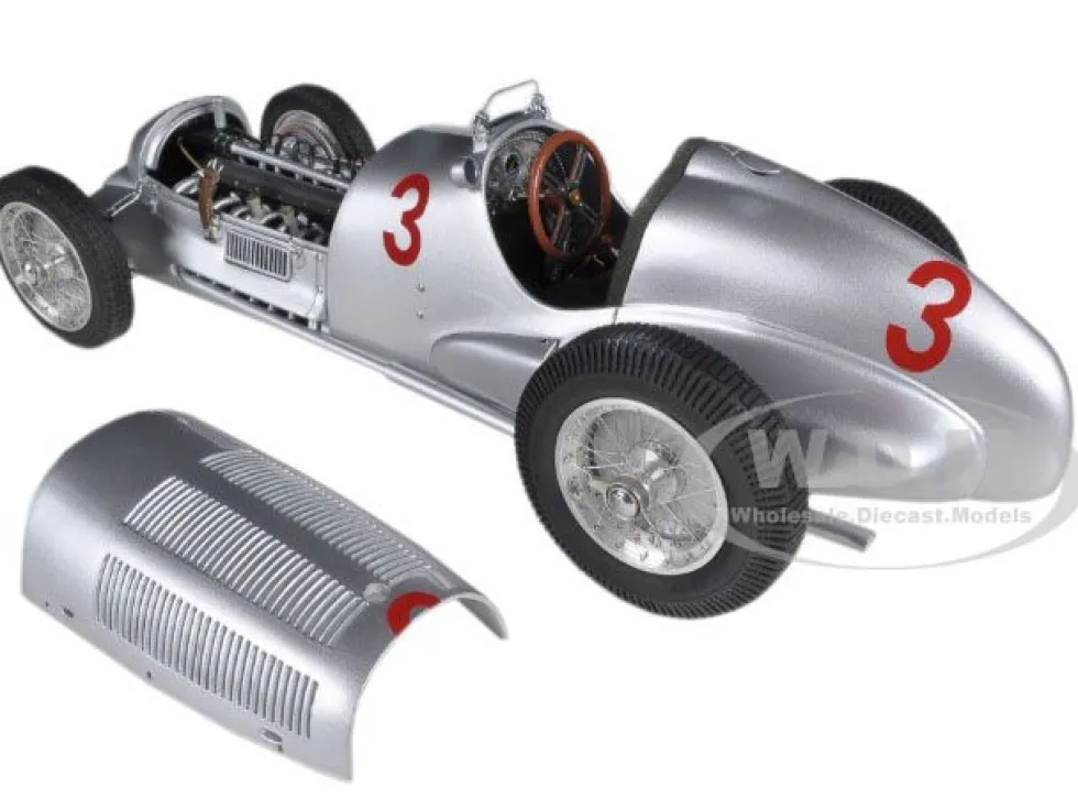 Mercedes W125 #3 Manfred von Brauchitsch 1937 GP Donington Limited to 1000pc Worldwide 1/18 Diecast Model Car CMC 115